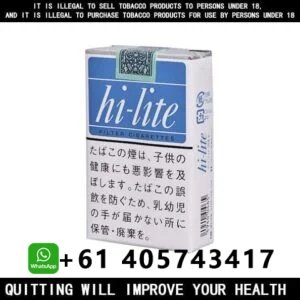 Hi-lite Filter Cigarettes 17mg 10 Pack Price In Australia