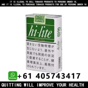 Hi-lite Menthol Cigarettes 10mg 10 Pack Price In Australia