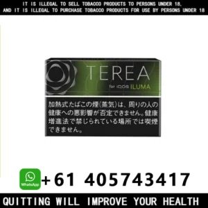 IQOS ILUMA TEREA Smoke Sticks Black Yellow Menthol