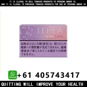 IQOS ILUMA TEREA Smoke Sticks Fusion Menthol Flavor Australia