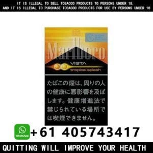 Marlboro Vista Tropical Splash Flavor Review Cigarettes 10 Pack