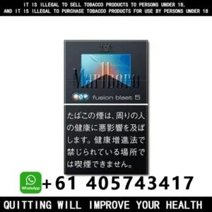 Marlboro Fusion Blast 5/8 Flavor Review Cigarettes 10 Pack