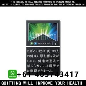 Marlboro w-burst Menthol 5 flavor Cigarettes 10 Pack