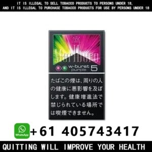 Marlboro w-burst purple 5 flavor Cigarettes 10 Pack